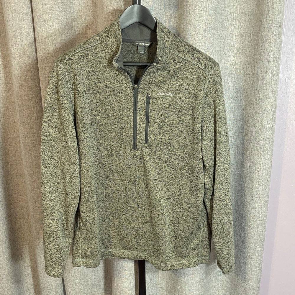 Men’s Eddie Bauer Quarter-Zip Pullover XL